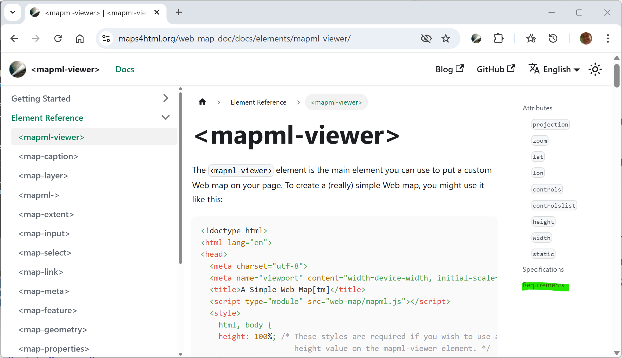 web-map-doc-requirements-link